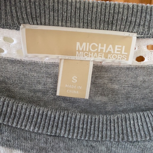Michael Kors mesh striped sweater - Picture 8 of 9